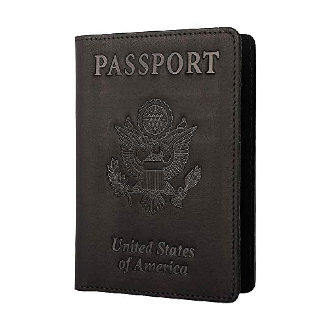 Portadocumentos de viaje Negro