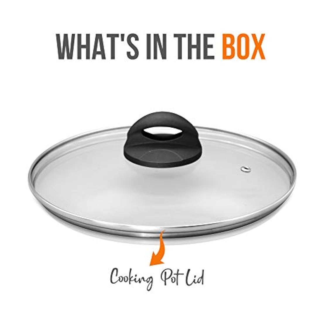 Tapa de olla de cocina duradera NUTRICHEF ‎PRTNCCW12CPCOVER