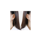 Aretes de plata de ley  con forma de onda
