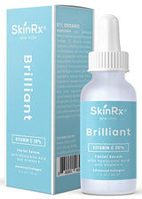 Sérum facial de vitamina C brillante con ácido hialurónico