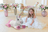Pioupiou et Merveilles - Unicornio de peluche (31.5 in)
