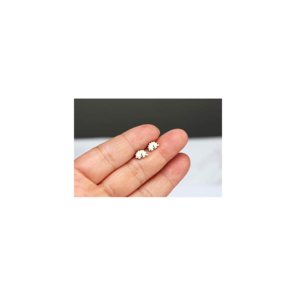 Aretes de Tornillo en bola para mujeres