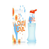 Moschino I Love Love EDT perfume 1.06 onzas líquidas., Rojo