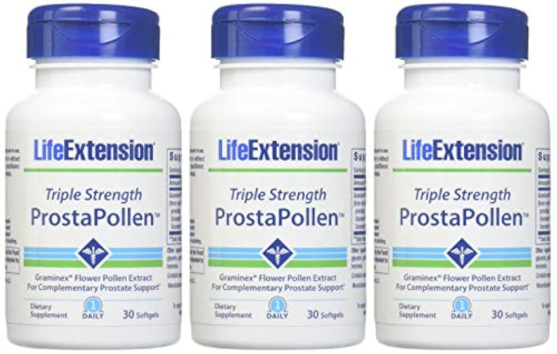 prostapollen de triple Fuerza 30 softgels-pack-3