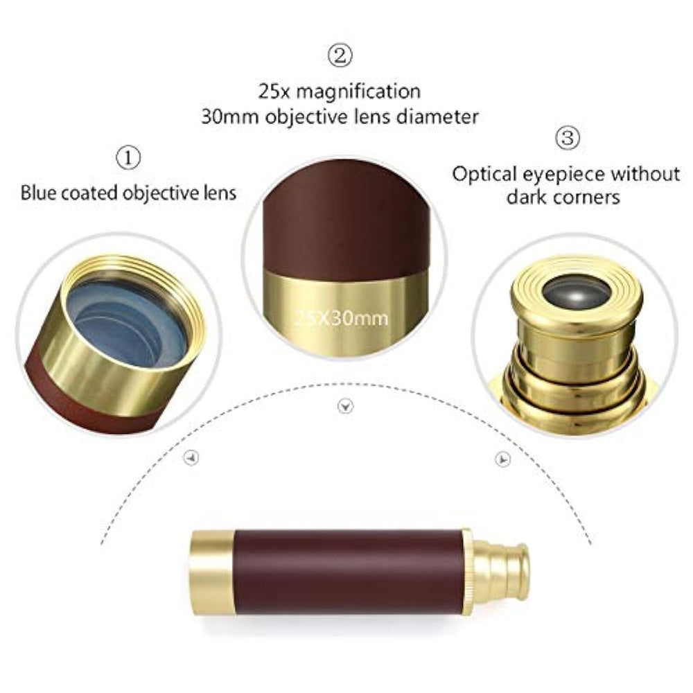 Telescopio monocular para niños y adultos