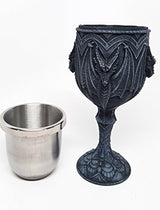 PTC Taza de vino, diseño de dragón medieval de 6,75