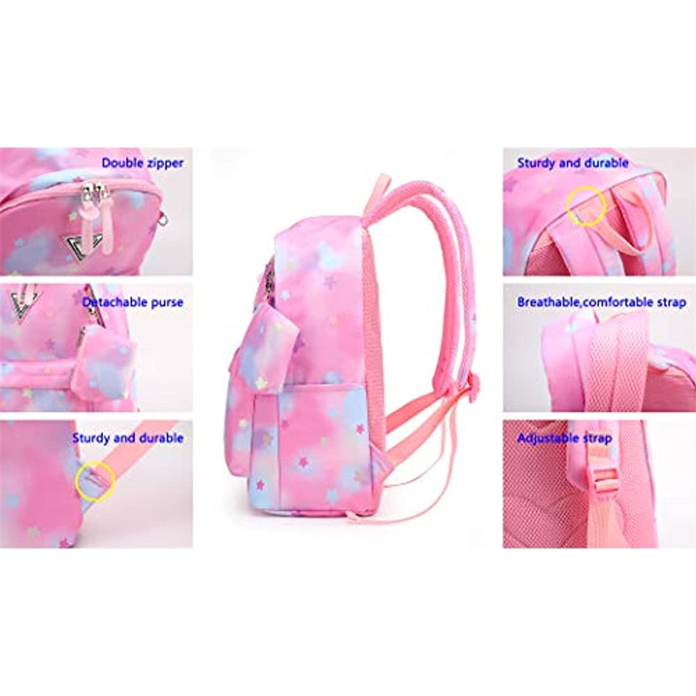 Morral impermeable para niñas