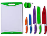 EatNeat Juego de cuchillos afilados de 12 piezas,