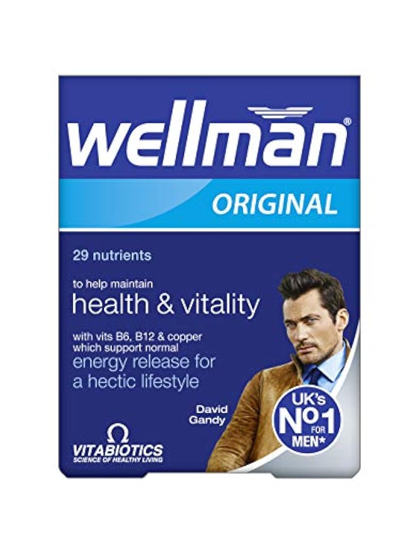 Vitabiotics Wellman 30 comprimidos