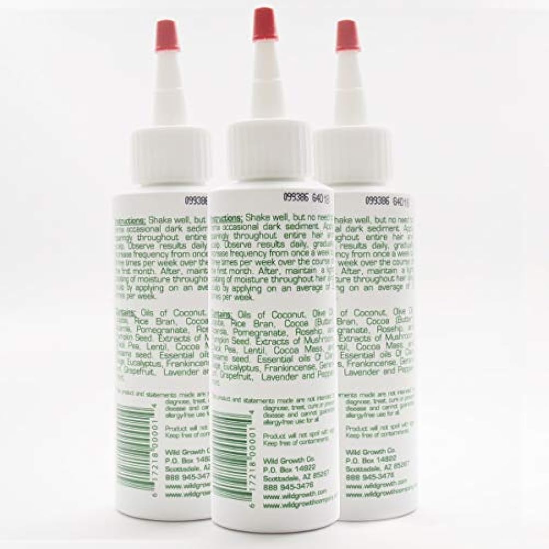Wild Growth aceite para el cabello 3pcs X 4 oz