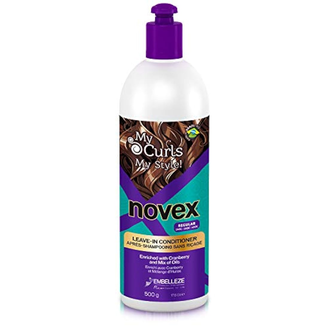Novex Tratamiento sin enjuague con aceite natural p/el pelo