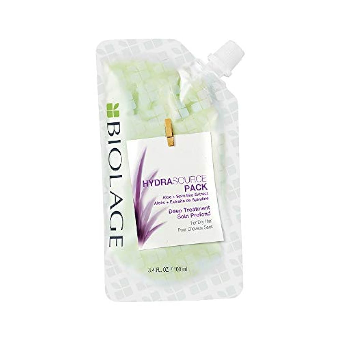 Mascarilla de cabello multiuso con extracto de aloe 3.4 oz