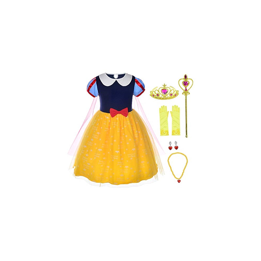 Disfraz de princesa   vestido azul para niñas talla 1-2T