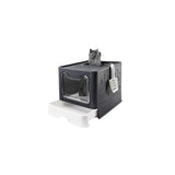 Caja de arena plegable para gatos con tapa