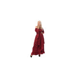 Disfraz Vestido victoriano novia medieval talla XX-L/3X-L