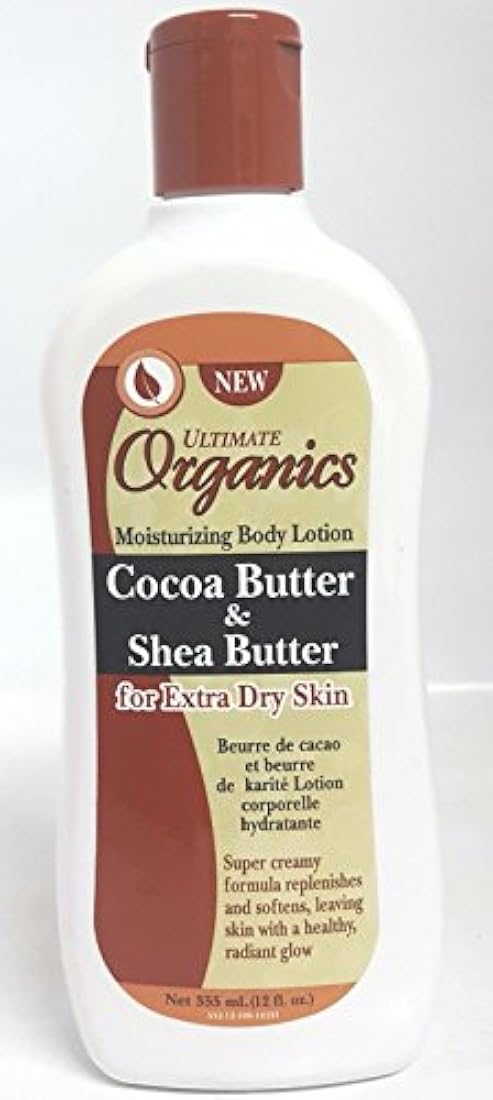 Ultimate Oganics Manteca de Cacao y Carité (355 ml)