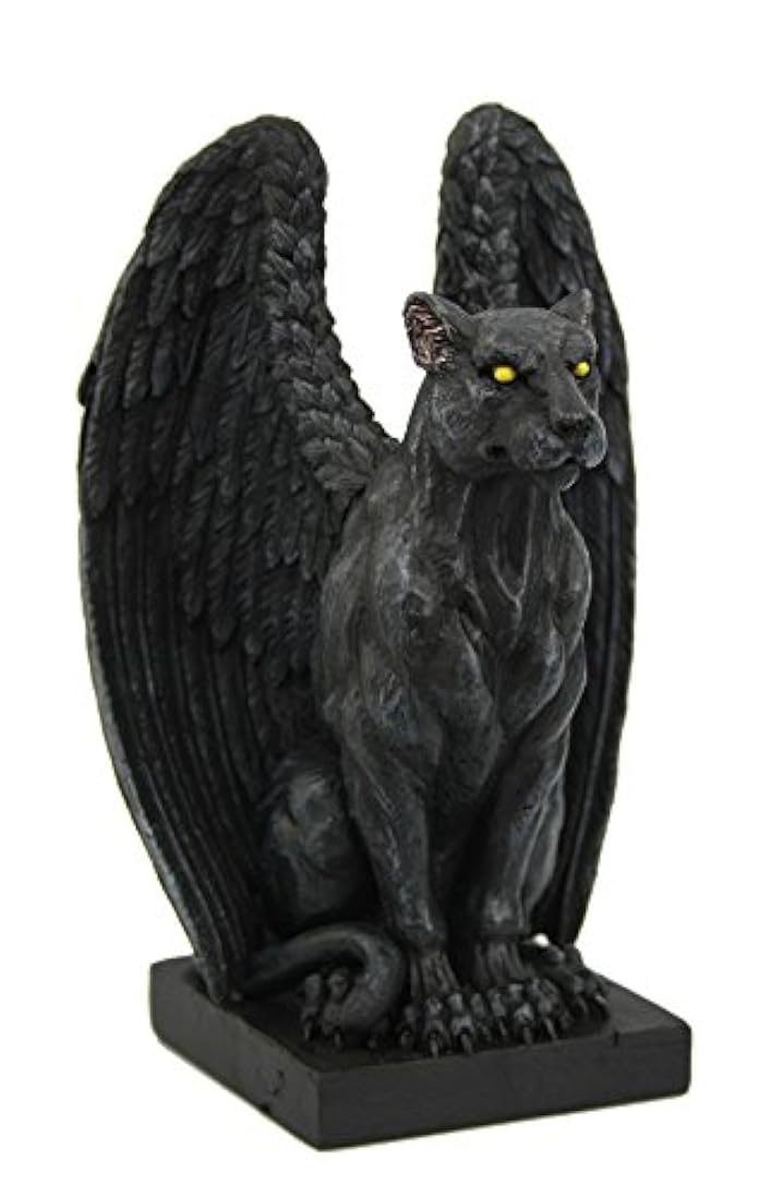 Jaguar Winged Gárgola Figura coleccionable 6 inches Tall