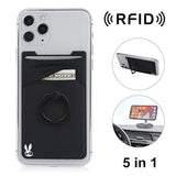 Funda para teléfono celular 5 en 1 con soporte para tarjeta