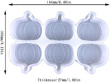 Molde de Silicona para Frescos de Calabaza, 6 en 1, Multiusos