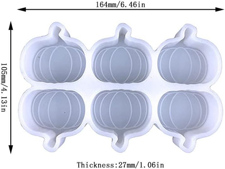 Molde de Silicona para Frescos de Calabaza, 6 en 1, Multiusos