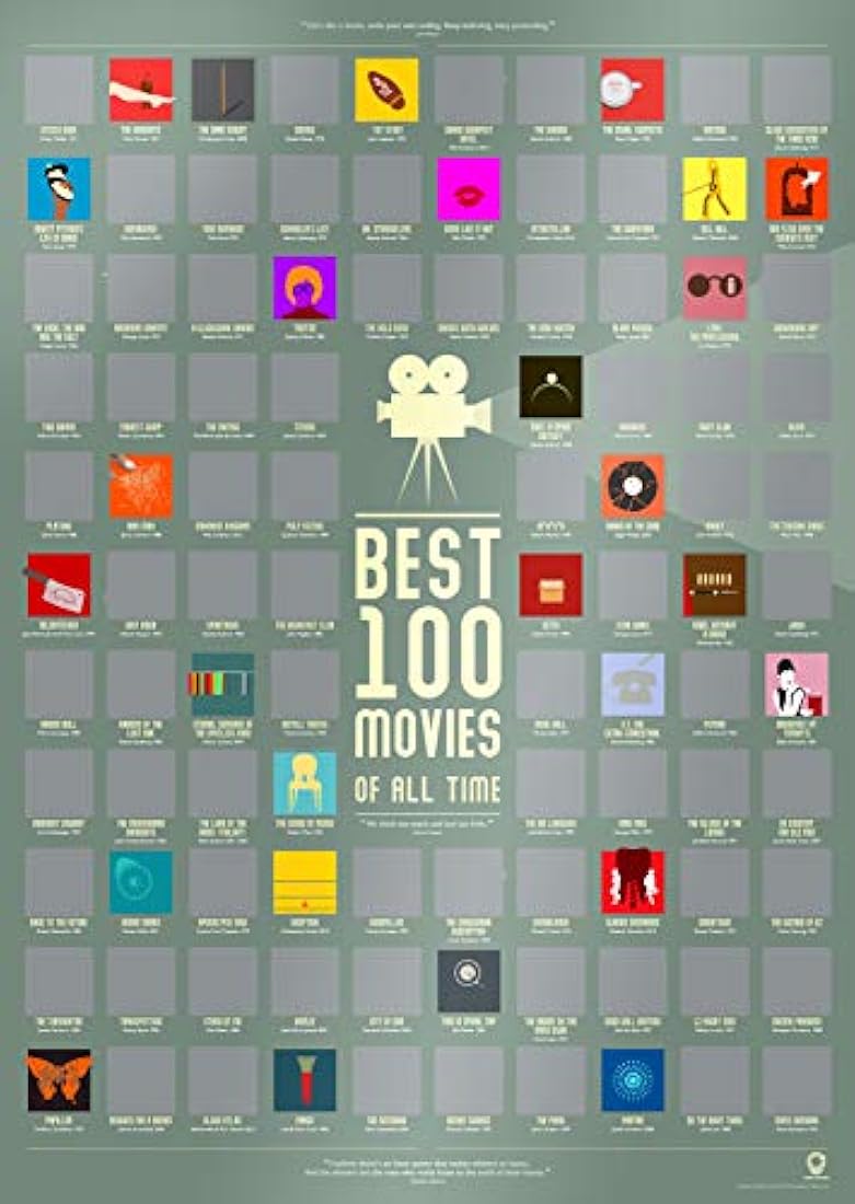 Travel Revealer - Póster de película de rascar(100 unidades)