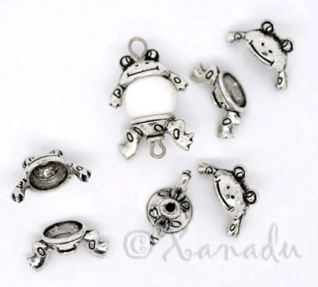 Dijes y medallas Dijes colgante para pulsera rana