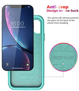 Diverbox for iPhone Xr Case [Shockproof] [Dropproof] [Dust-Proof],Heavy Duty Protection Phone Case Cover for Apple iPhone XR (Teal)
