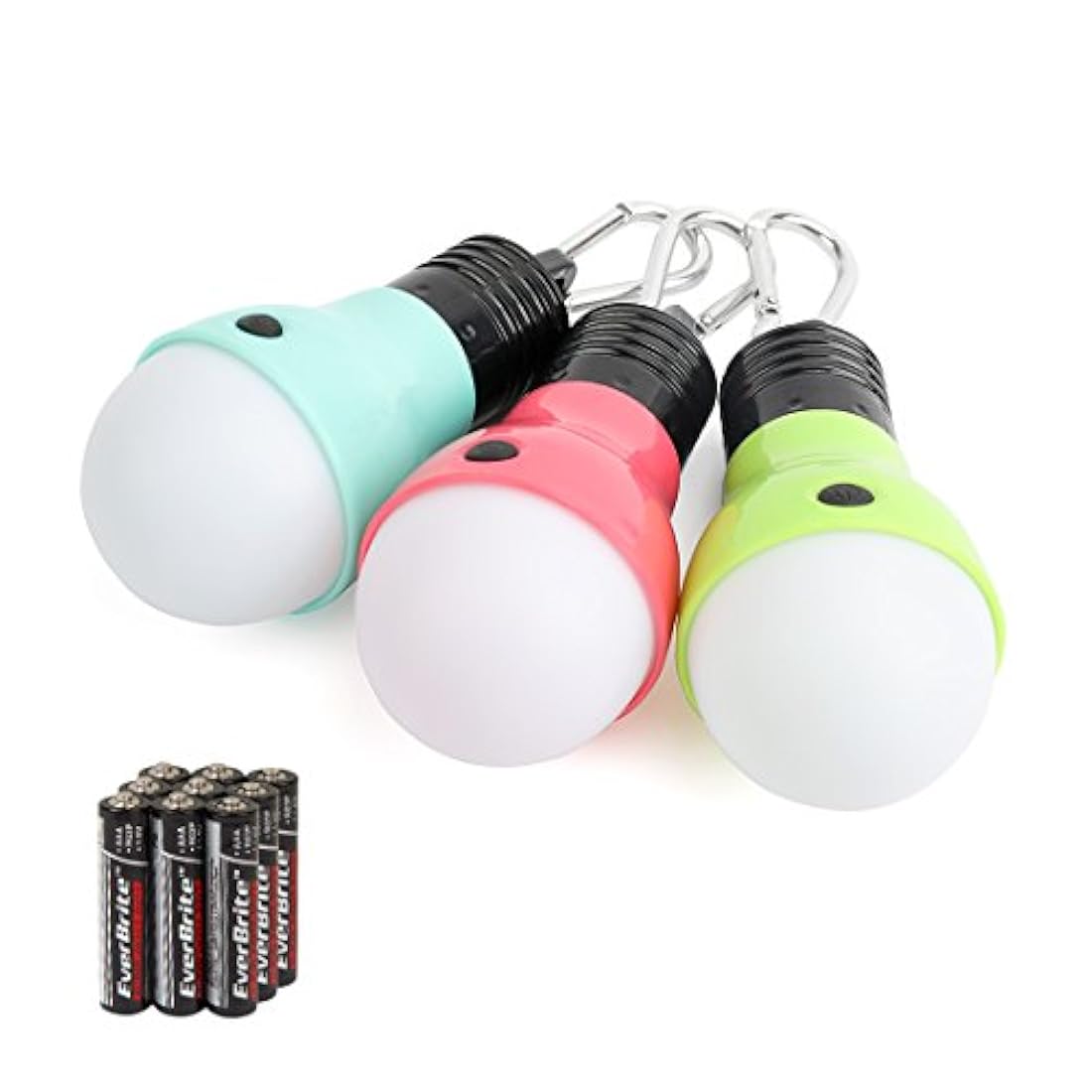 Pack de 3 luces de camping EverBrite