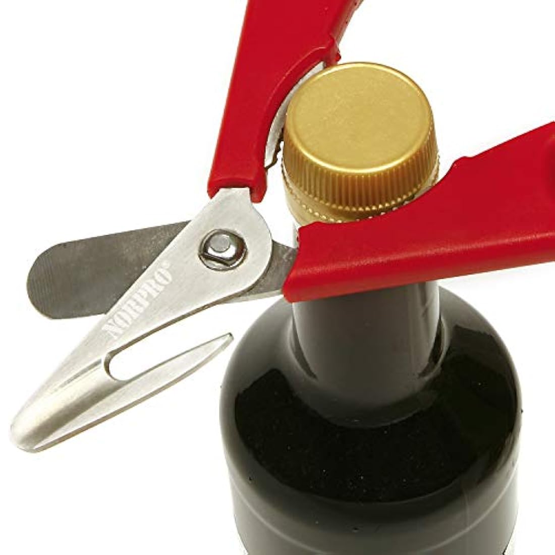 Norpro – ULTIMATE Tijeras de acero inoxidable y rojo marisco