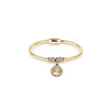Pulseras y tobilleras magnética de acero inoxidable con dije