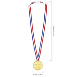 100 medallas de plástico para niños