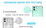 Cavie Brands Funda transparente para iPhone 11 con 2 protectores de pantalla, máxima protección de absorción de golpes, funda transparente para iPhone 11, compatible con Apple iPhone 11