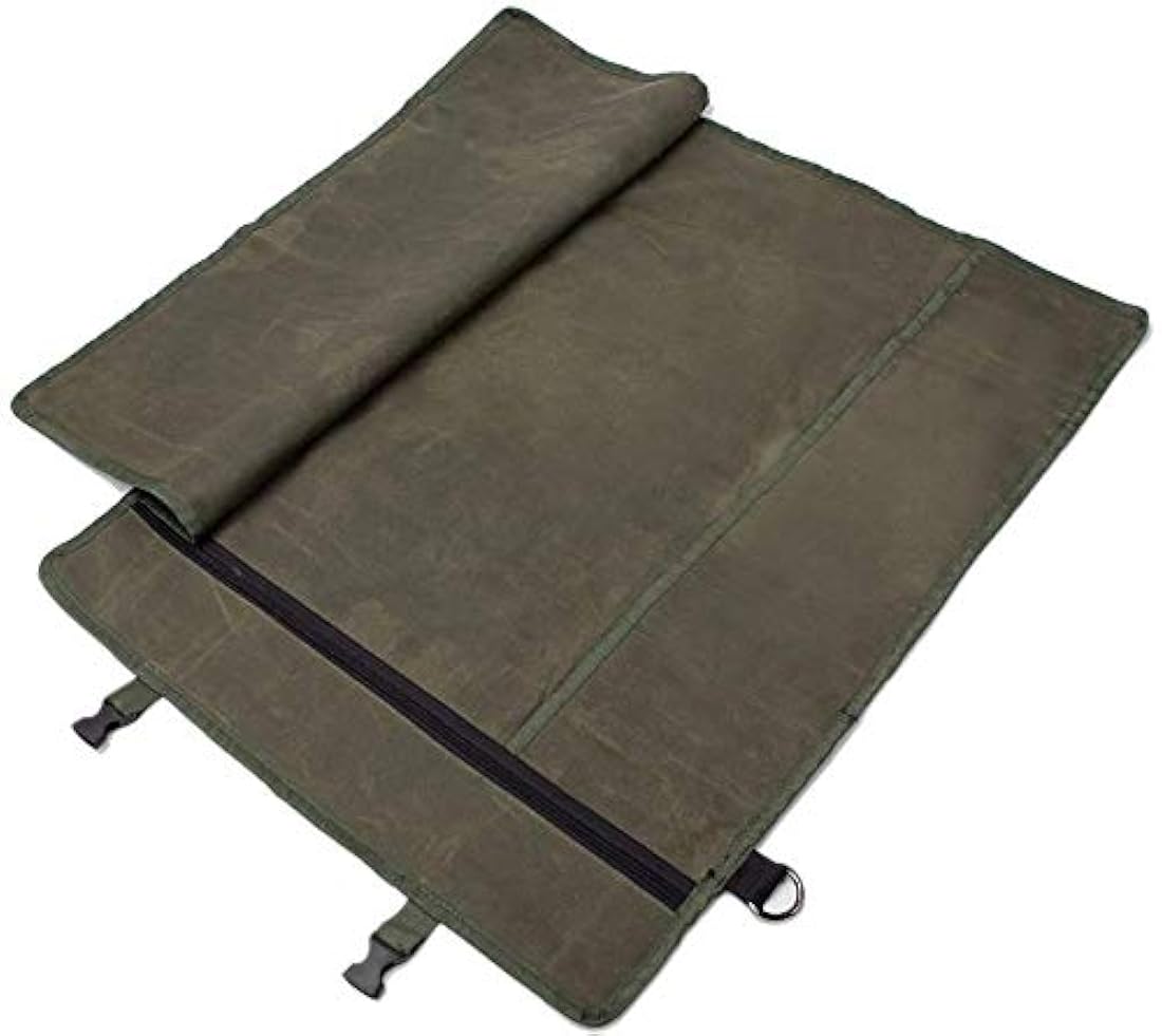 Bolsa para cuchillos de chef enrollable, bolsa de lona