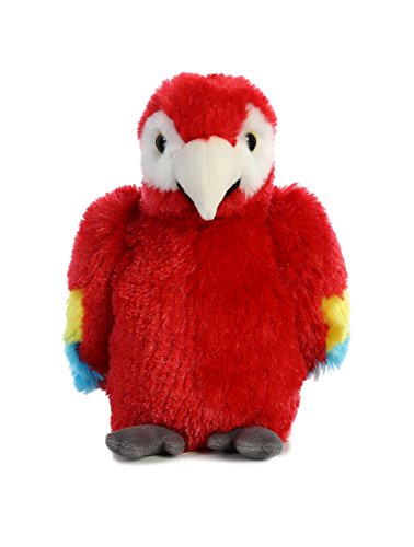 Aurora World Mini Flopsie Toy Scarlet Macaw Parrot Plush