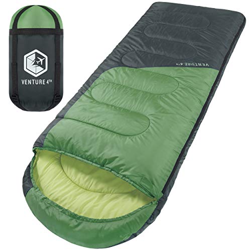 VENTURE 4TH - Saco de dormir para mochilero, para adultos