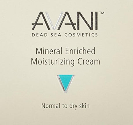 Crema hidratante enriquecida con minerales AVANI para piel