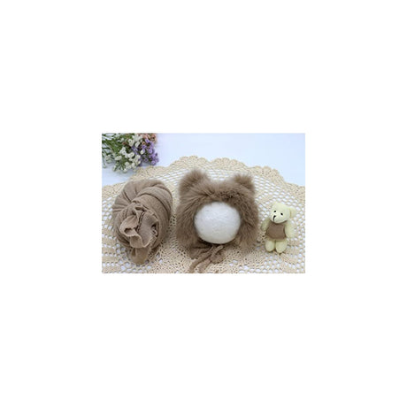 Disfraces de sombrero de oso de peluche talla 0 a 3 meses