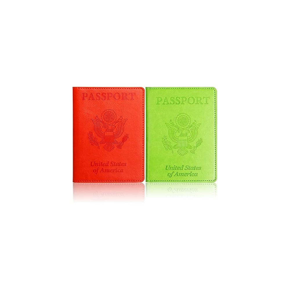 Porta Documentos y Tarjetas para pasaporte y tarjetas verde