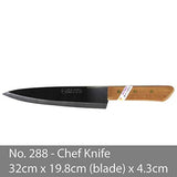 KIWI 288 - Cuchillo de cocina (hoja afilada, acero