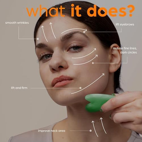 Aceite de Vitamina E Orgánico Facial y Corporal con Gua Sha