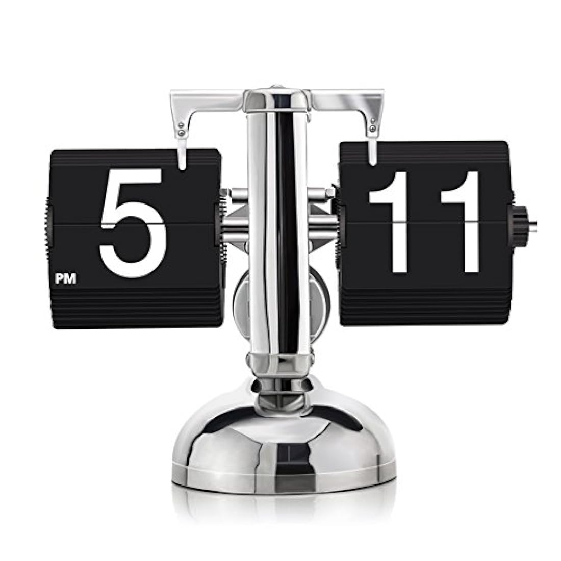 Reloj retro plegable con mecanismo interno digital moderno