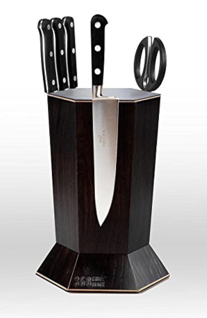 360 Knife Block Bloque de cuchillos universal,
