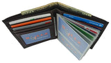 Billetera de piel para hombre Bullz