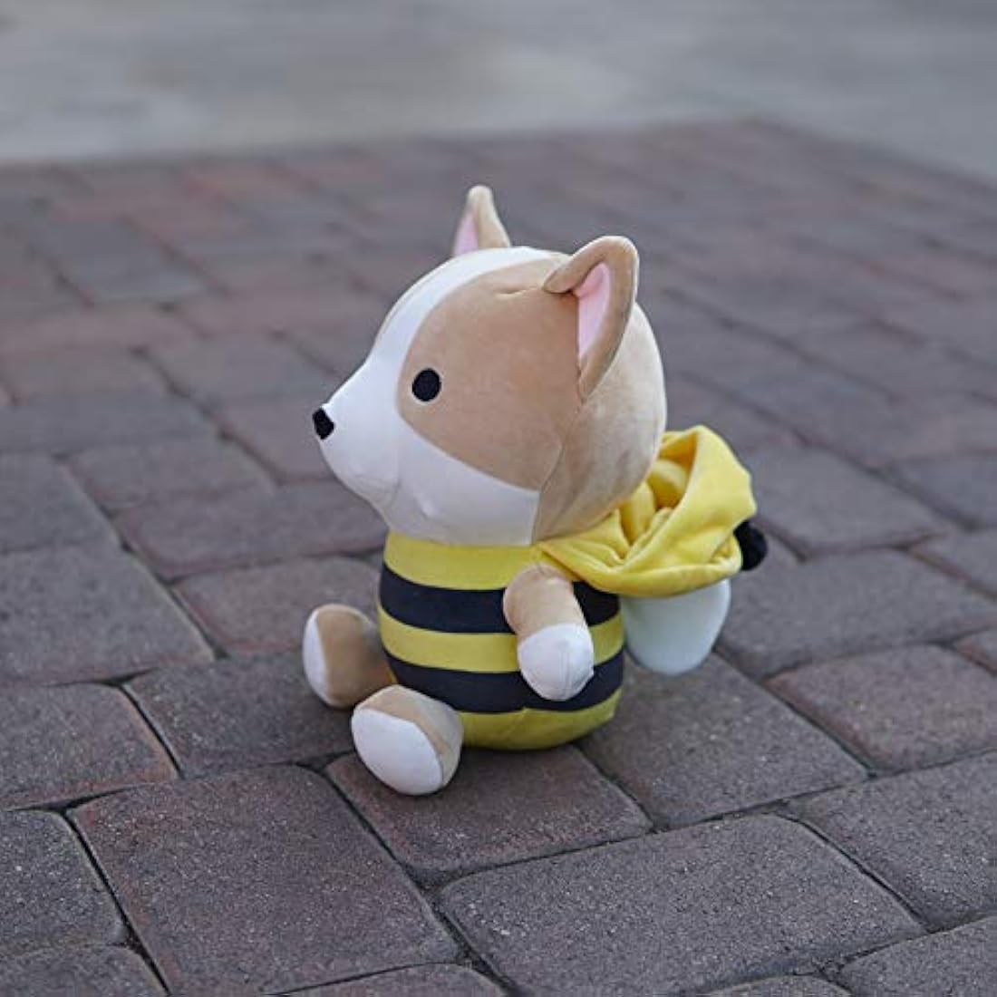 Peluche diseño de abejorro, con tela suave y relleno 10 in