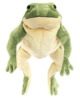 Peluche de rana gigante de peluche, 22.0 in, color verde