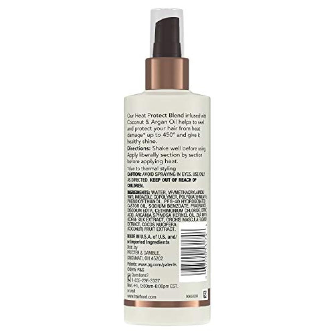 Aceite de coco y argán para el cabello Hair Food