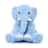 Peluche de elefante en color azul de 19 pulgadas