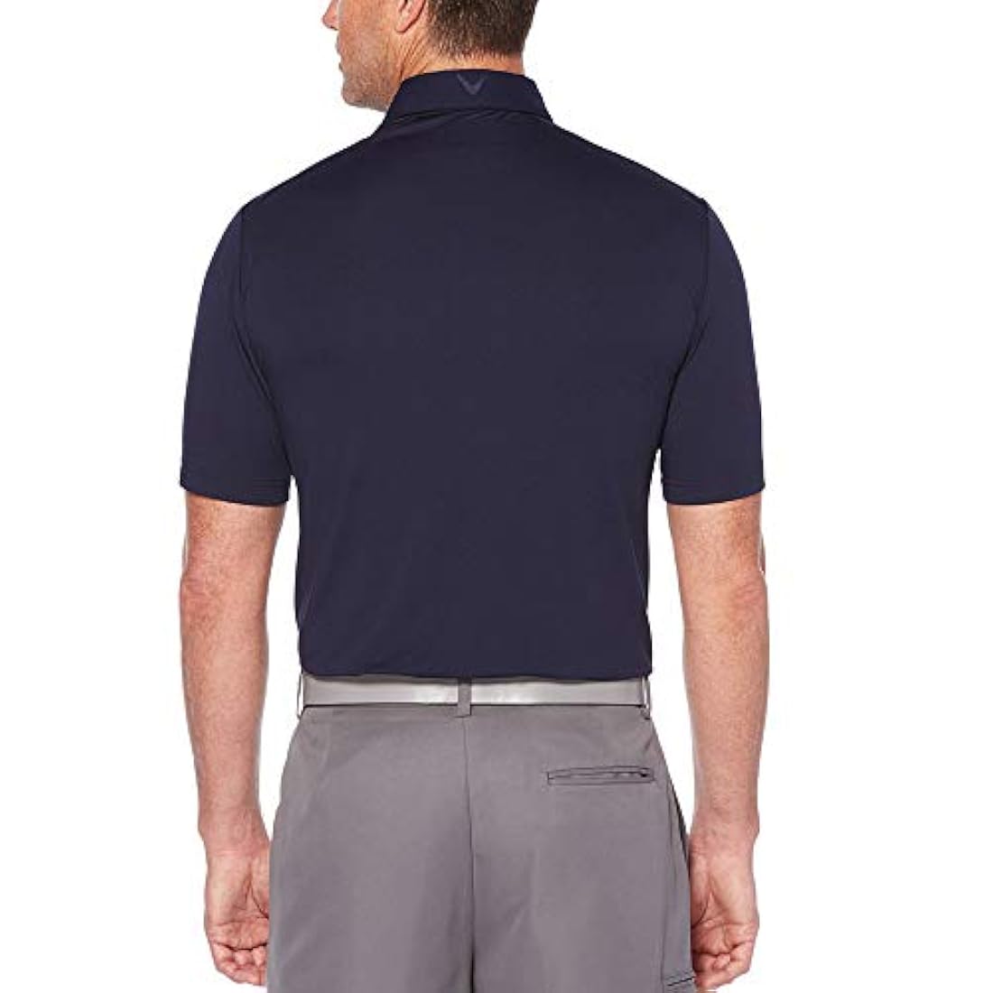 Callaway Polo de golf microhexagonal grande y alto Opti-Dri.
