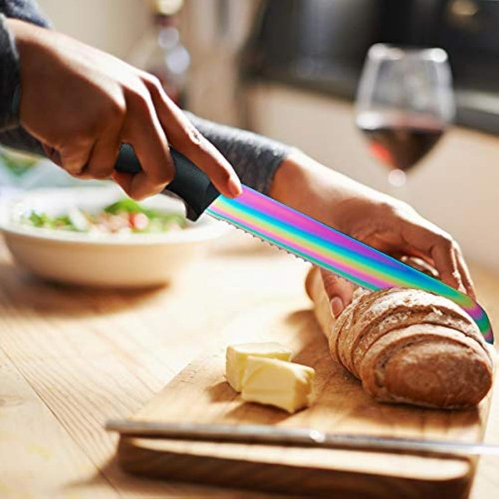 juegos de cuchillos Marco Almond en acero inoxidable