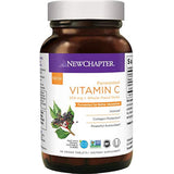 Vitamina C + Elderberry para inmunidad, nuevo capítulo, vitamina C fermentada, hierbas de alimentos enteros + protección de colágeno, un día a día, 100% vegetariano, sin gluten – 60 ct (suministro de 2 meses)
